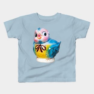 Vintage Bluebird Cookie Jar Photo Kids T-Shirt